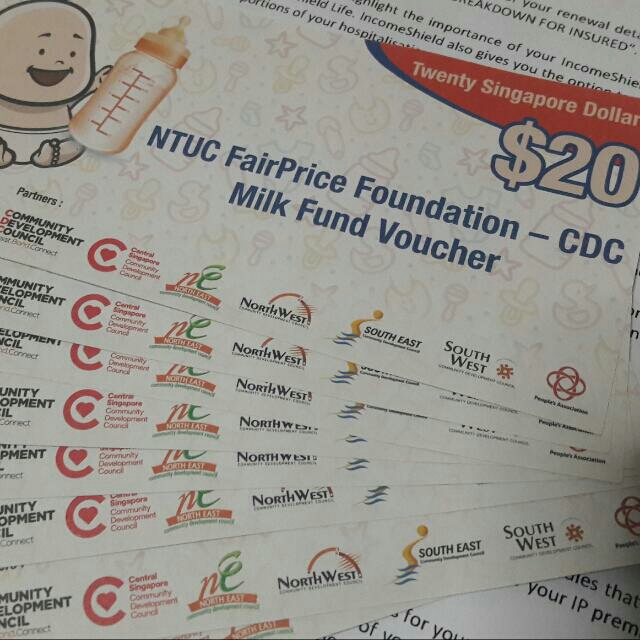 Milk Voucher, Tickets & Vouchers, Vouchers on Carousell