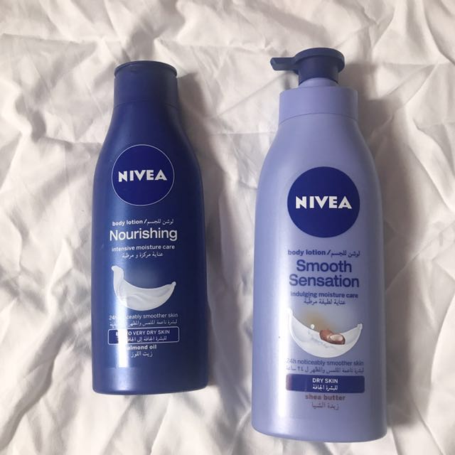 nivea almond body lotion