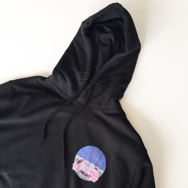 Palace Tri Curtain Hoodie Men s Fashion Tops Sets Hoodies on