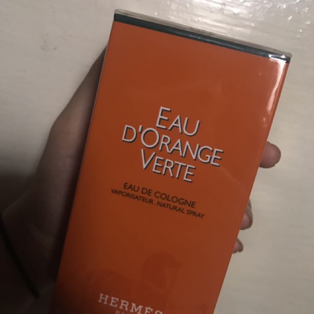 hermes orange cologne