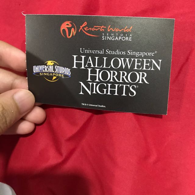 USS Halloween Horror Nights ticket, Tickets & Vouchers, Event Tickets