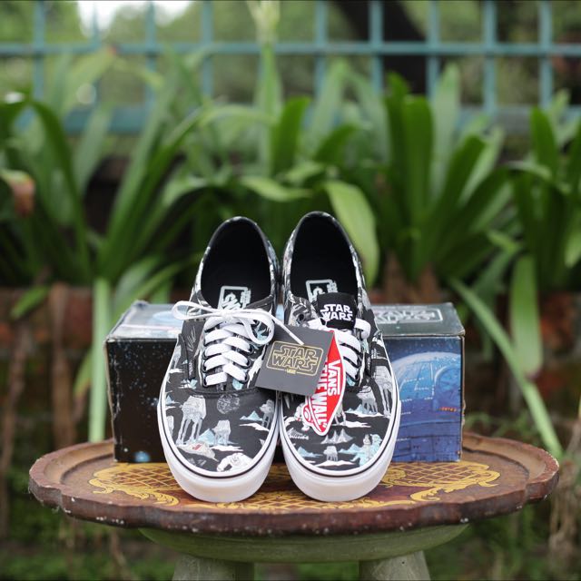 Vans Authentic Star Wars Dark Side Planet Hoth Men s Fashion Footwear Dress shoes on Carousell