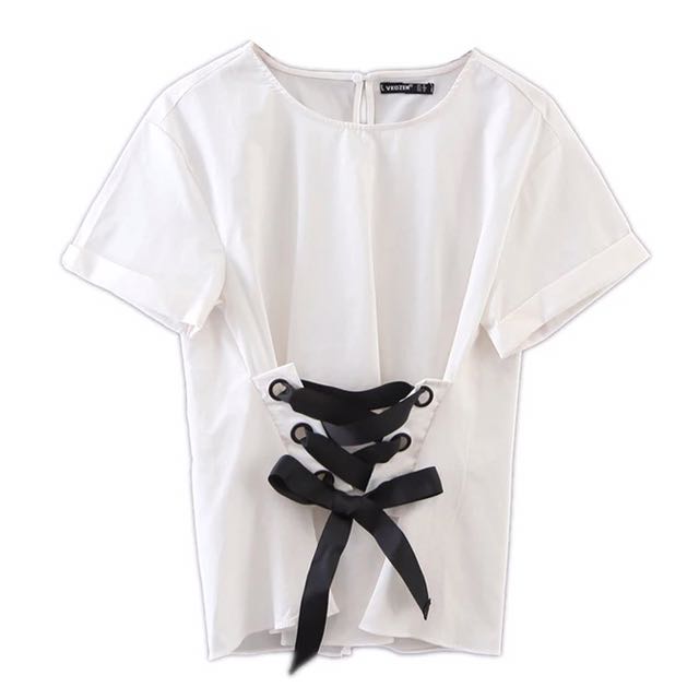 Zara Look Alike Bow Tied Baju Putih Baju Zara Look Alike Baju Zara Murah Baju Zara Second Baju Zara Kaos Zara Blouse Zara Blouse Stadivarius Fesyen Wanita Pakaian Wanita Di Carousell