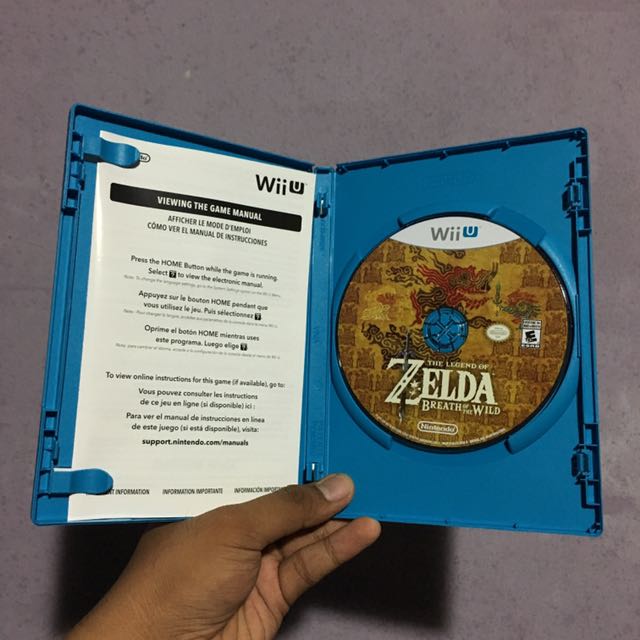 Zelda BOTW for Wii U, Video Gaming, Video Games, Nintendo on Carousell