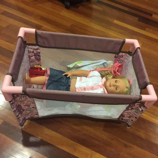 Graco doll sales crib