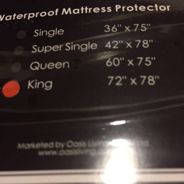 Brand New Eurotex Bedding Series Mattress Protector King Size