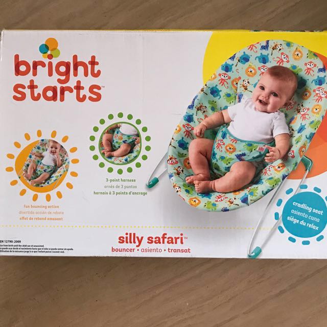 Bright starts silly safari hot sale bouncer