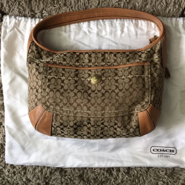 Coach discount jacquard fabric