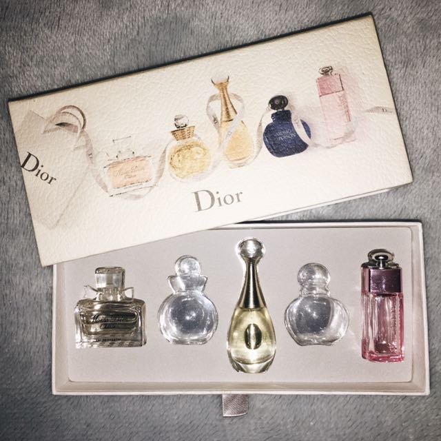 miniature dior perfume gift sets