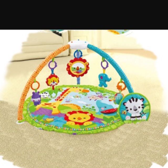 fisher price safari play mat