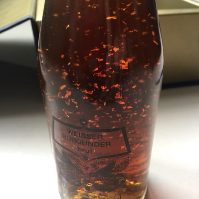 Goldsekt German sparkling wine with 24carat gold flakes, Hobbies