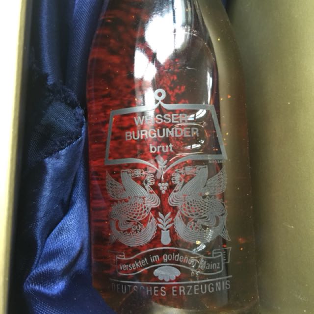 Goldsekt German sparkling wine with 24carat gold flakes, Hobbies