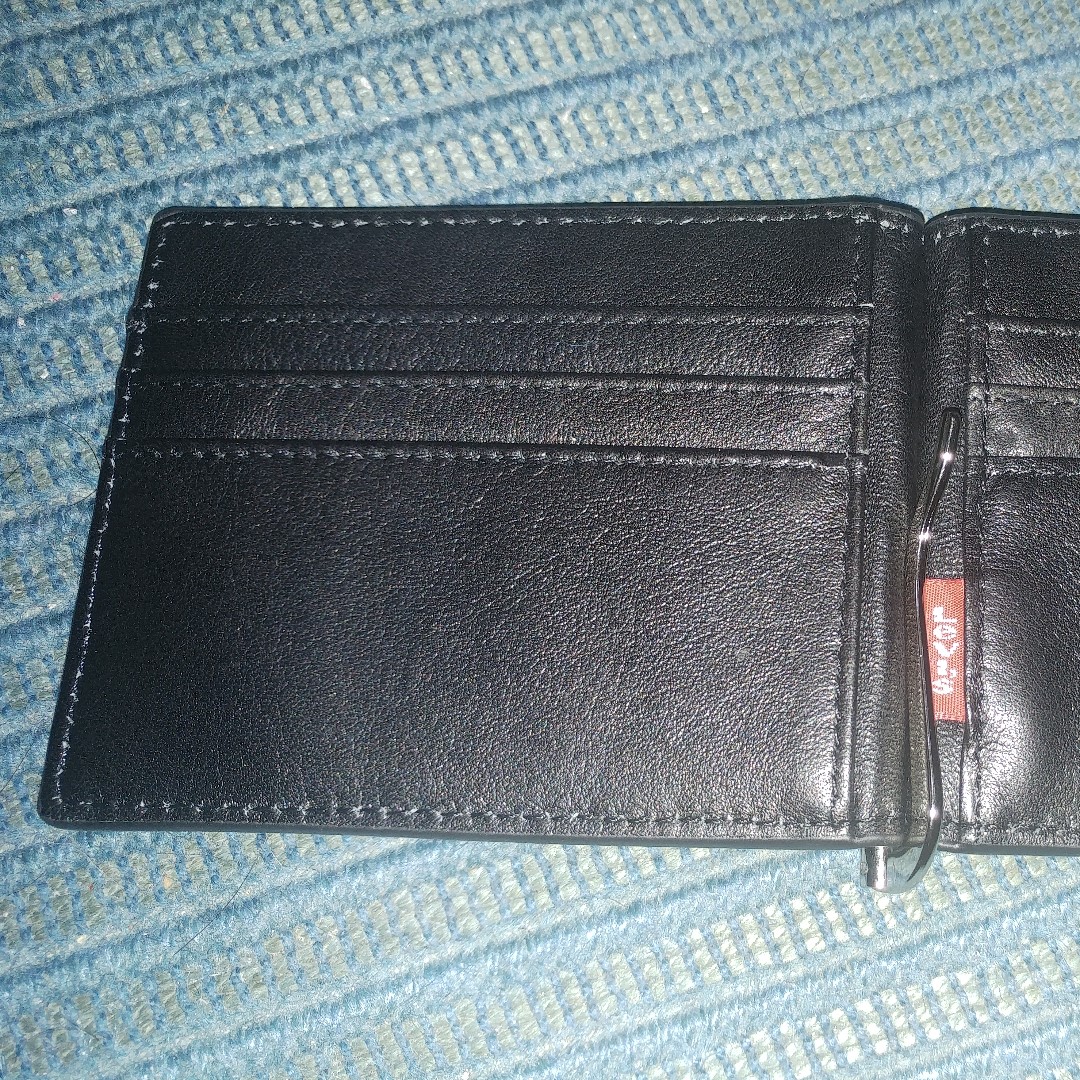 reebok leather wallet