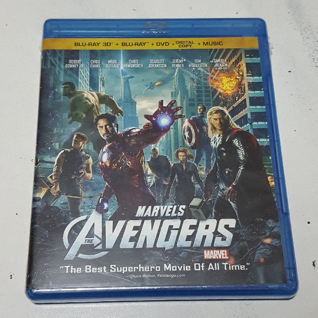 Marvel Avengers Bluray 3d Bd Dvd Music Media Cds Dvds Other