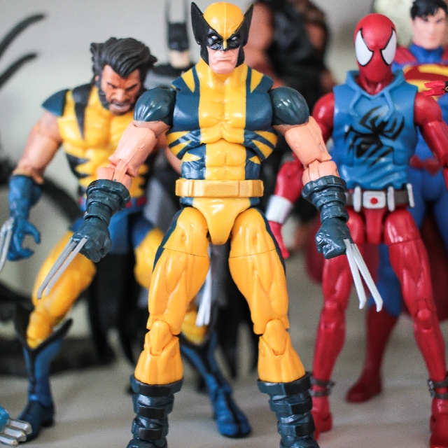 Marvel Legends Wolverine Puck Series, Hobbies & Toys, Toys & Games on ...