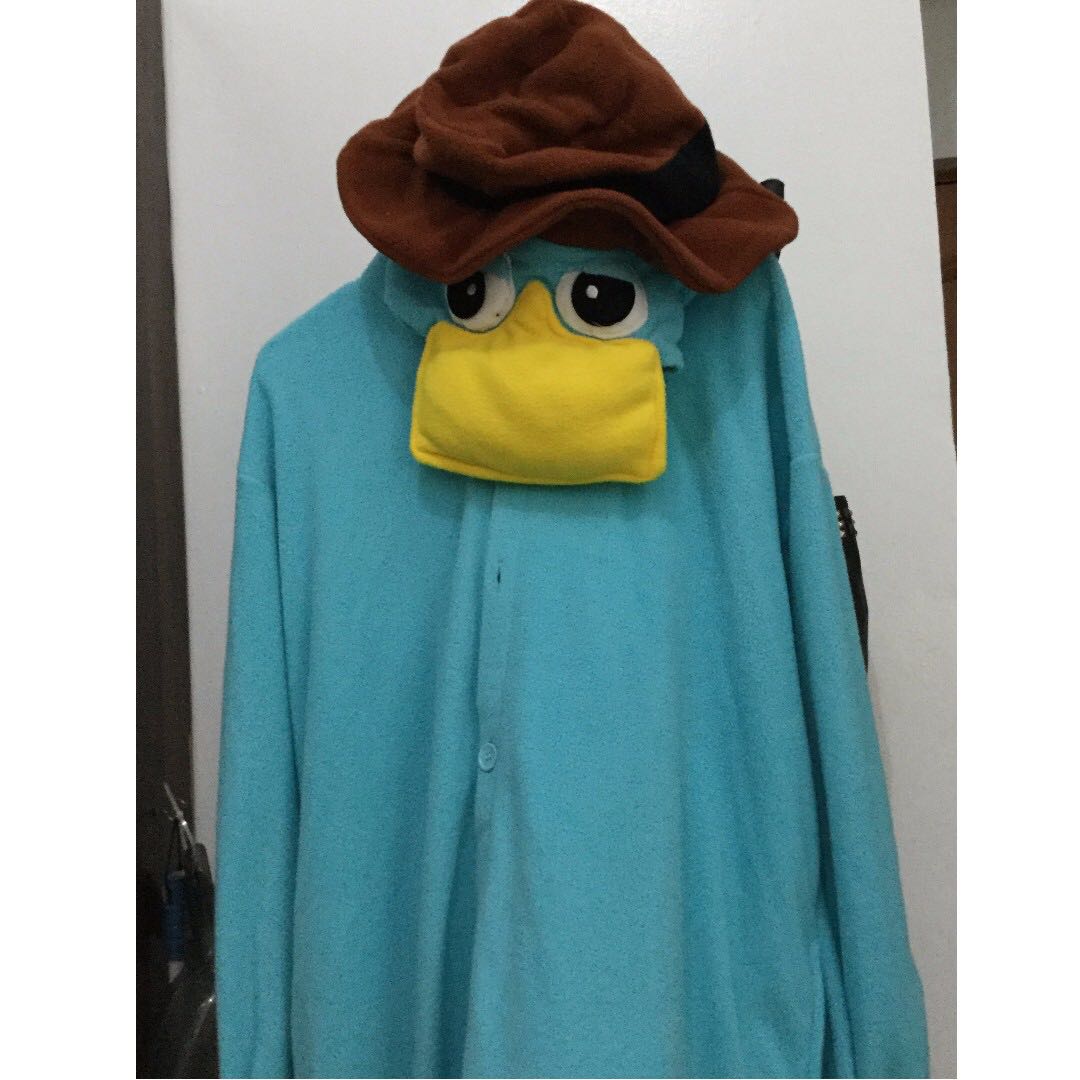 Perry The Platypus Onesie Perry The Platypus Onesie Adult Size Women S Fashion Tops Others Tops On Carousell perry the platypus onesie adult size