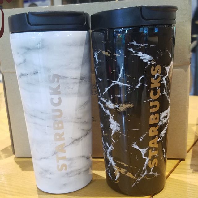 Preorder Starbucks Marble Series Tumbler 355ml On Carousell