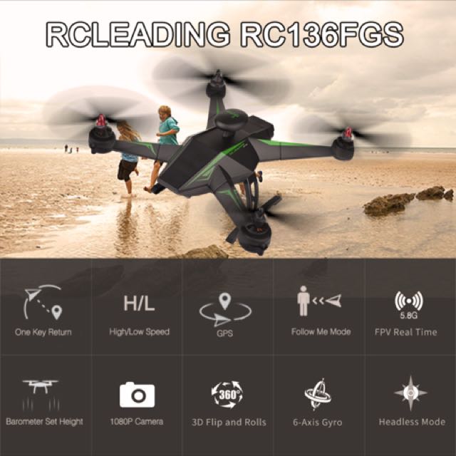 Dron rc136 top