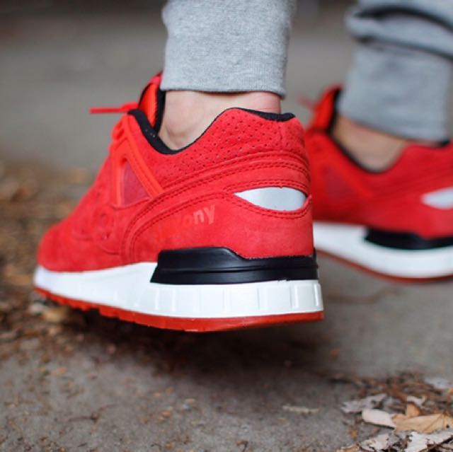 Saucony grid sd solar red clearance