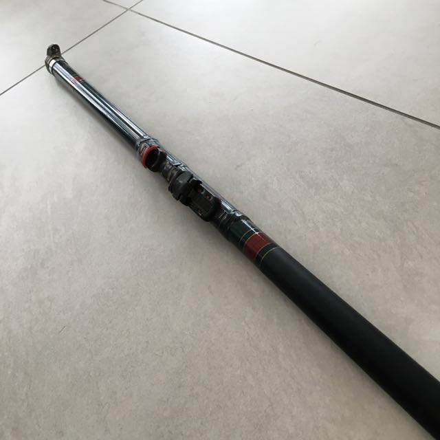 Telescopic travel fishing noodle rod 11 feet, Sports Equipment, Fishing