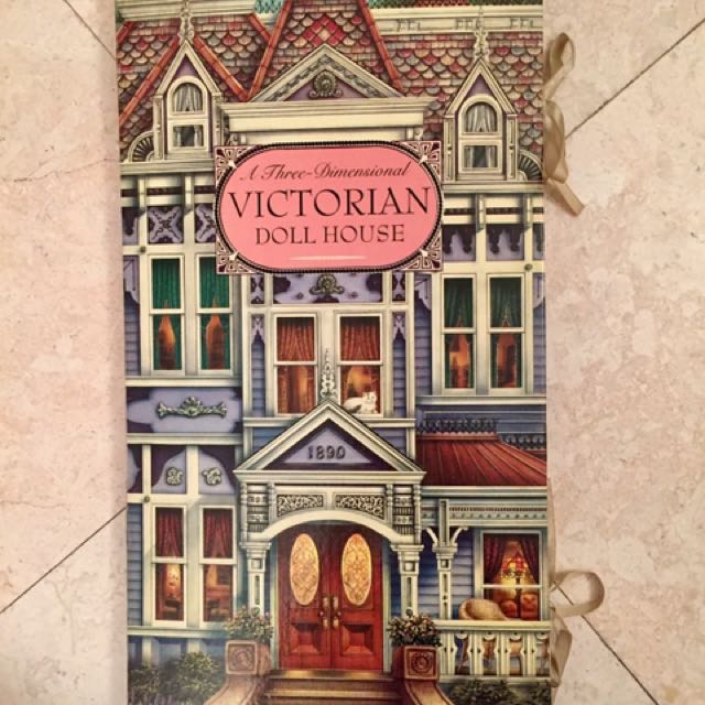 Vintage ThreeDimensional Victorian Dollhouse Book, 48 OFF