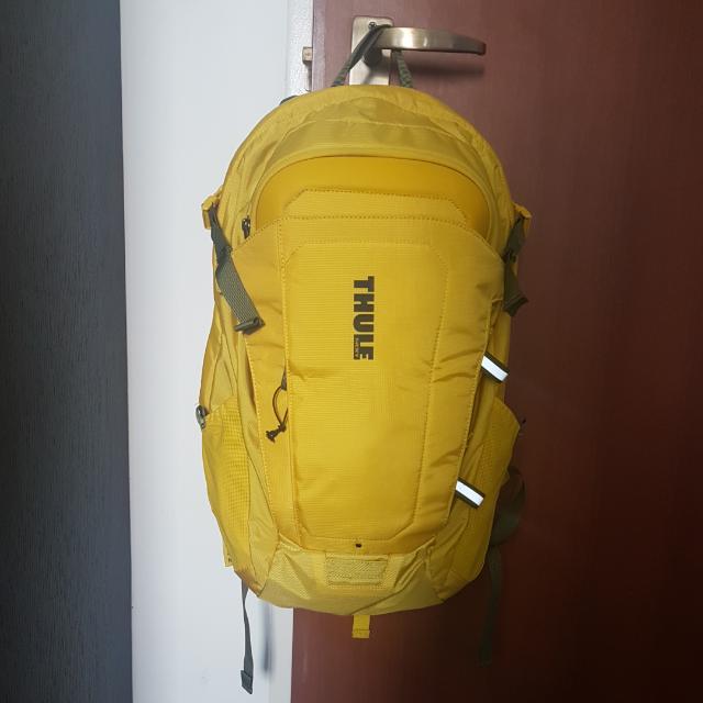 thule backpack yellow
