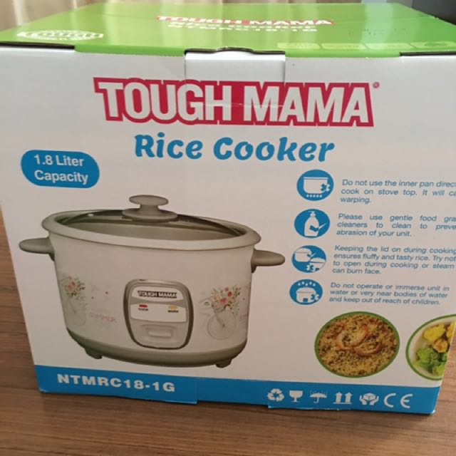 Tough Mama Rice Cooker 1.8L(10cups), TV & Home Appliances, Kitchen