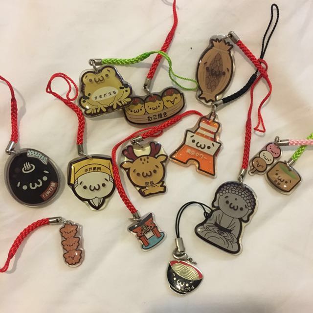 Urgent Clearance Shobon Japanese Emoji Face Keychains Set Hobbies Toys Memorabilia Collectibles Fan Merchandise On Carousell