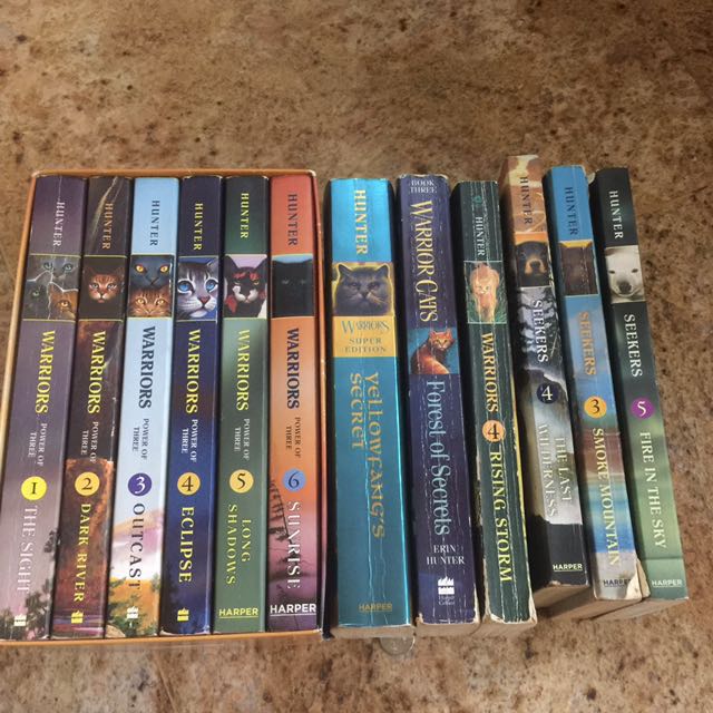 Warrior Cats And Seekers Books For Sale Books Stationery