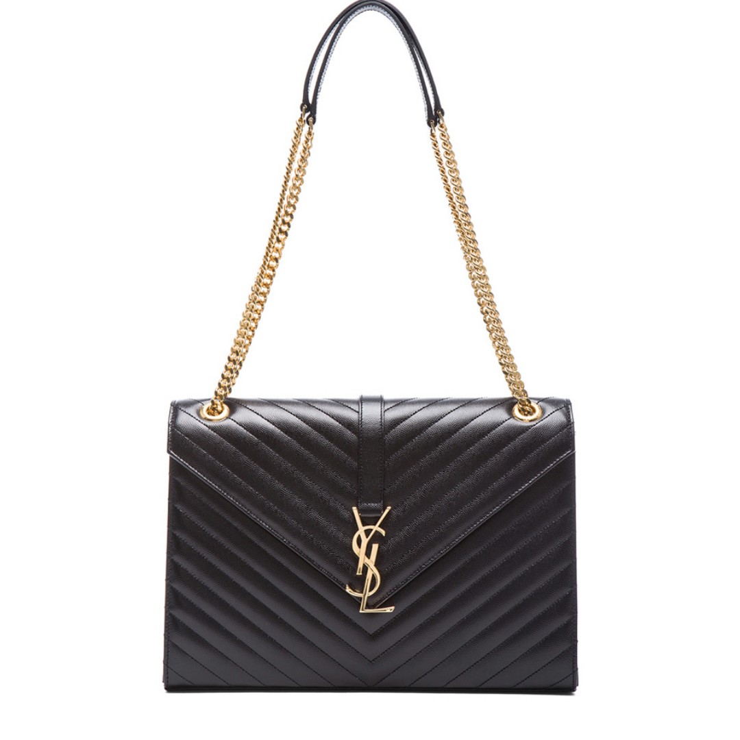 saint laurent large envelope chain bag