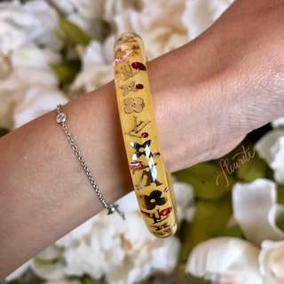 Louis Vuitton Inclusion Bracelet LV yellow