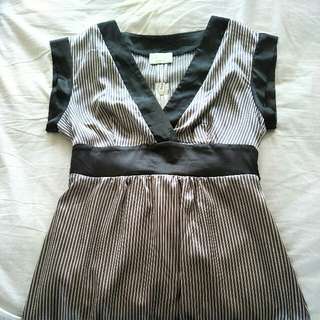 Review stripe size 12 dress