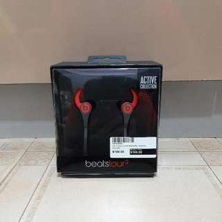 Beats Tour 2 Siren Red Active Collection WONDERFULLY AUTHENTIC