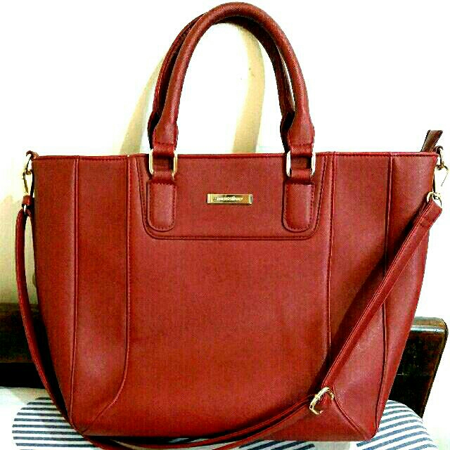 mossimo leather bag