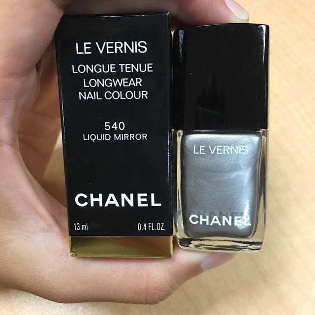 Chanel Le Vernis Longwear Nail Colour 540 Liquid Mirror, Beauty & Personal  Care, Hands & Nails on Carousell