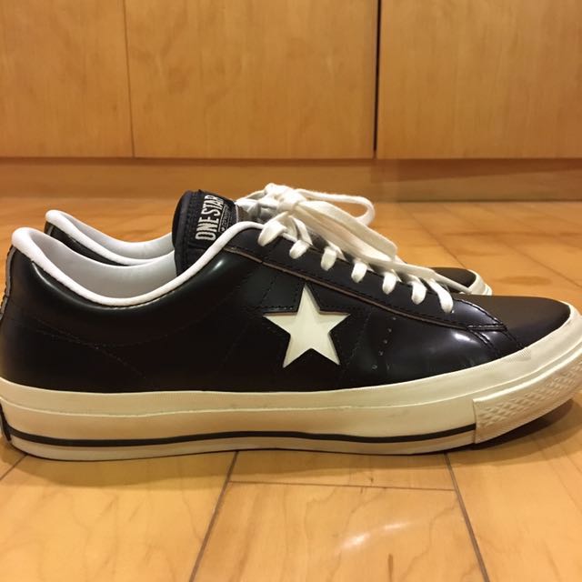 Converse One Star (A) OX 日本限定黑奶油 