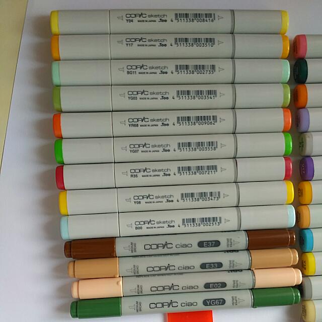 Copic Markers Copic Sketch Ciao Range On Carousell