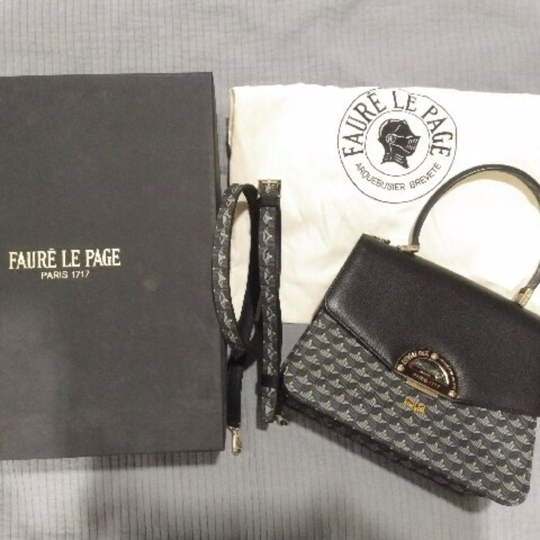 Faure le page similar briefcase, Luxury, Bags & Wallets on Carousell