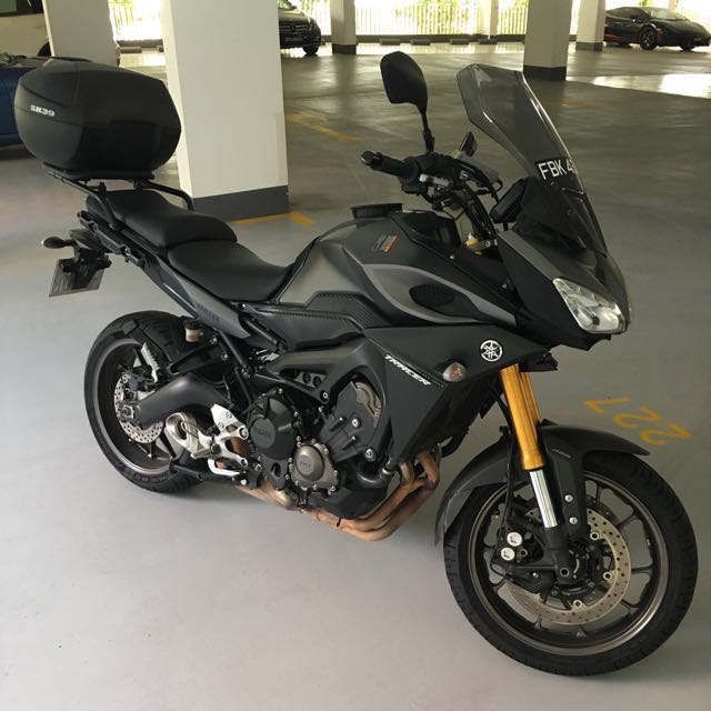 Yamaha mt 09 tracer sales panniers