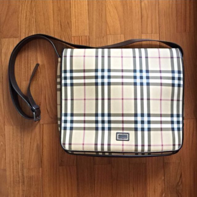 Burberry crossbody messenger bag top