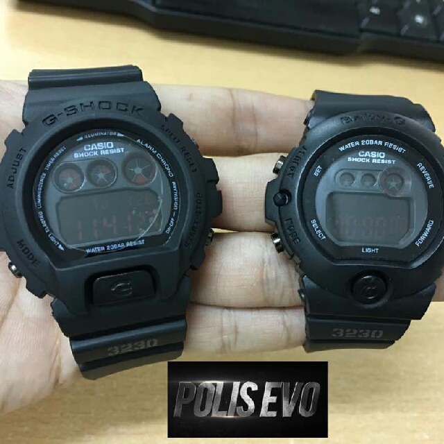 Gshock Polis Evo Couple Watch Women S Fashion Watches On Carousell