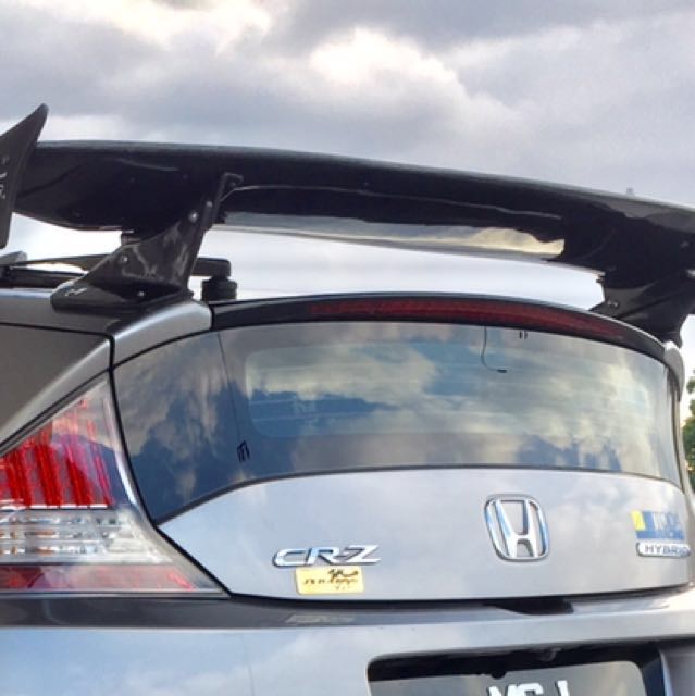 Gt Wing Js Racing Honda Crz Cf Ori Auto Accessories On Carousell