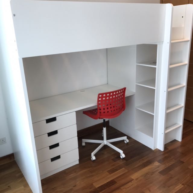 Ikea Stuva Loft bed, Furniture & Home Living, Furniture, Bed Frames & Mattresses on Carousell