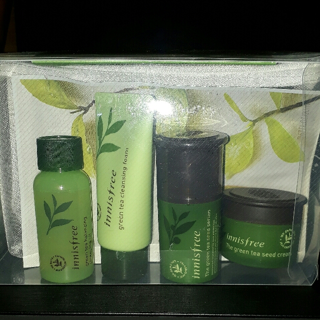 Innisfree Green Tea Set, Beauty & Personal Care, Bath & Body, Body Care