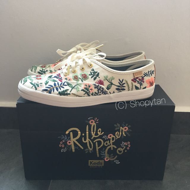 Keds X Rifle Paper Co Champion Herb 