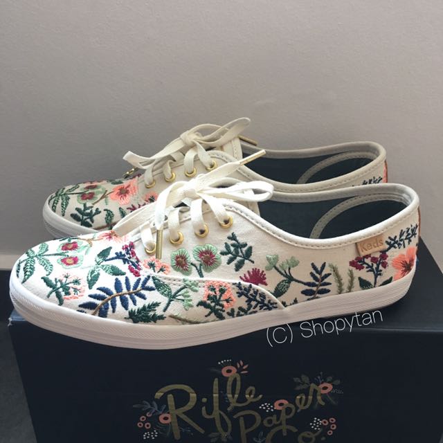 Keds X Rifle Paper Co Champion Herb 
