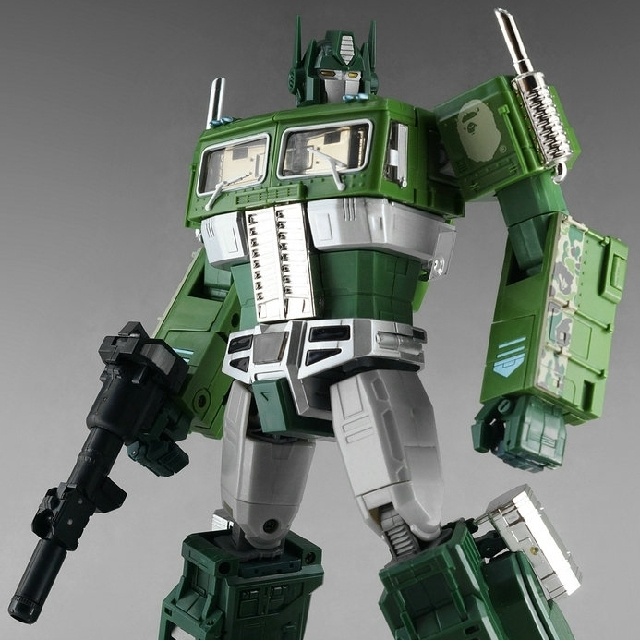 green optimus prime