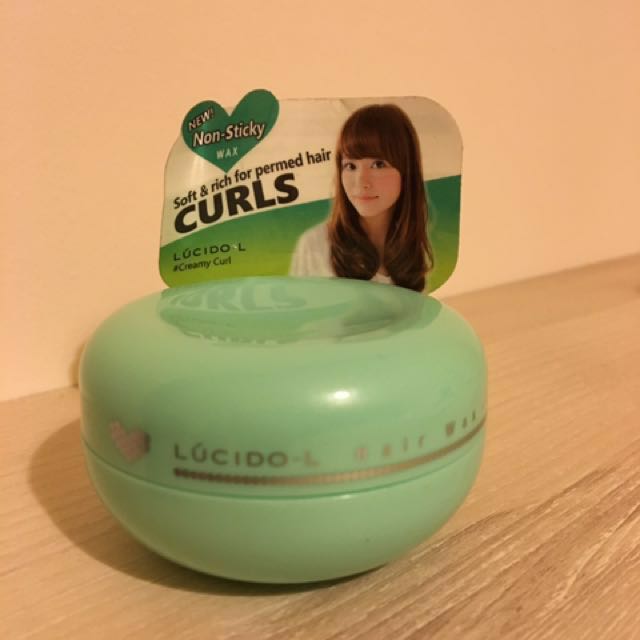 Lucido L Hair Wax Non Sticky Curls For Permed Hair Health