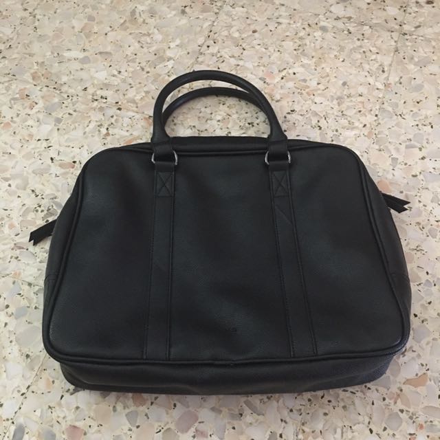 Saffiano effect briefcase hot sale