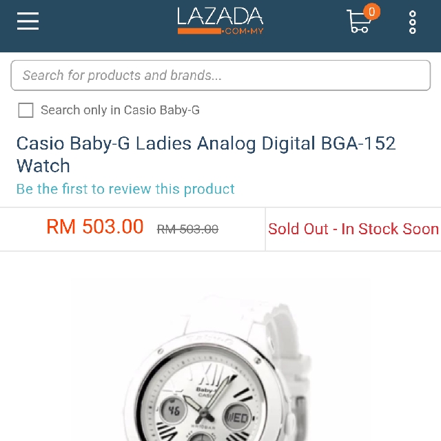 Lazada baby deals g shock